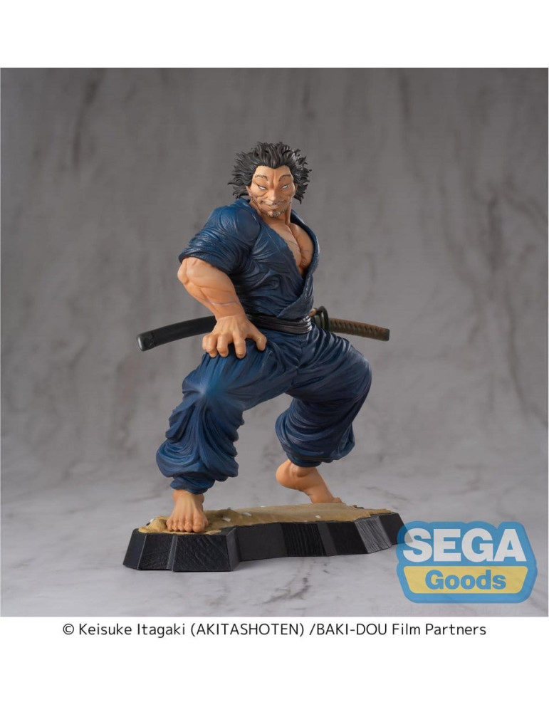 Baki-Dou Luminasta PVC Figure Musashi Miyamoto 17 cm Sega
