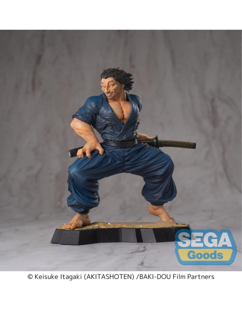 Baki-Dou Luminasta PVC Figure Musashi Miyamoto 17 cm Sega