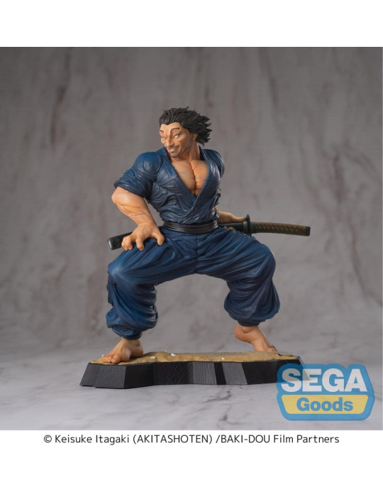 Baki-Dou figurine PVC Luminasta Musashi Miyamoto 17 cm Sega