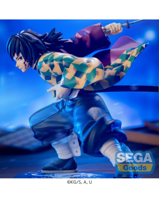 Demon Slayer: Kimetsu no Yaiba Luminasta PVC Figure Giyu Tomioka Awakening 15 cm Sega