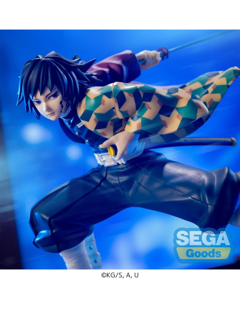 Demon Slayer: Kimetsu no Yaiba Luminasta figurine PVC Giyu Tomioka Awakening 15 cm Sega