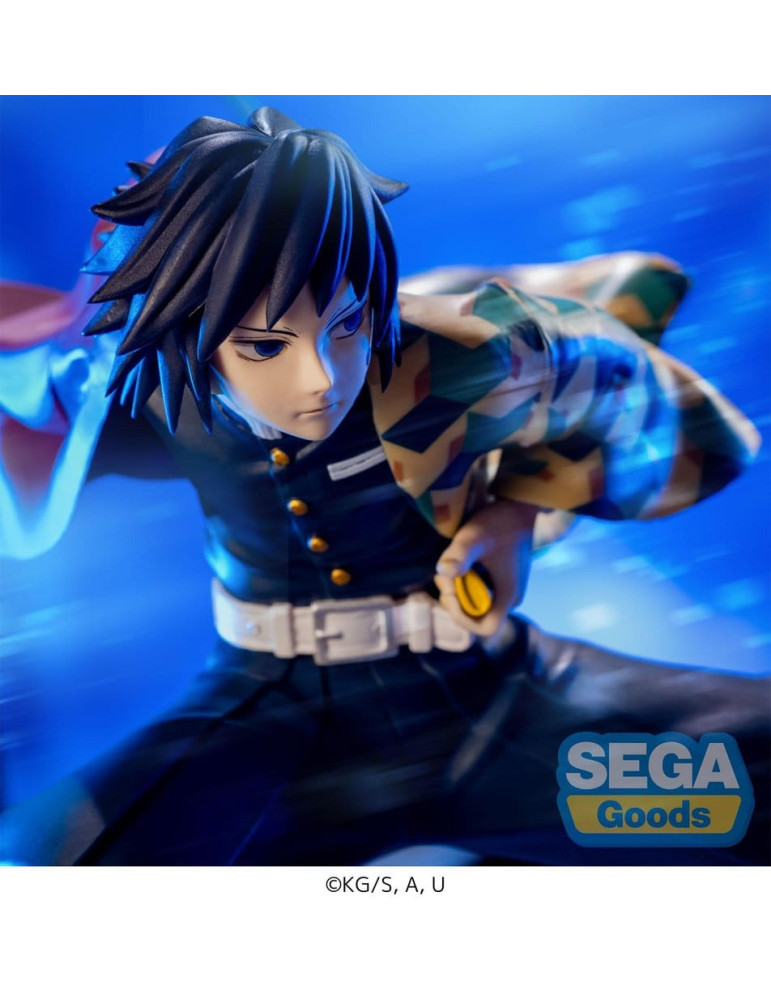 Demon Slayer: Kimetsu no Yaiba Luminasta figurine PVC Giyu Tomioka Awakening 15 cm Sega