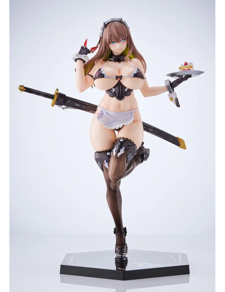 Meido-Busou PVC Figure 1/6 Blade Strawberry on the Shortcake Ver. 28 cm Pink Charm