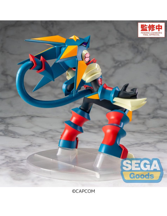 Mega Man Battle Network figurine PVC Luminasta Mega Man Gregar Beast 17 cm Sega