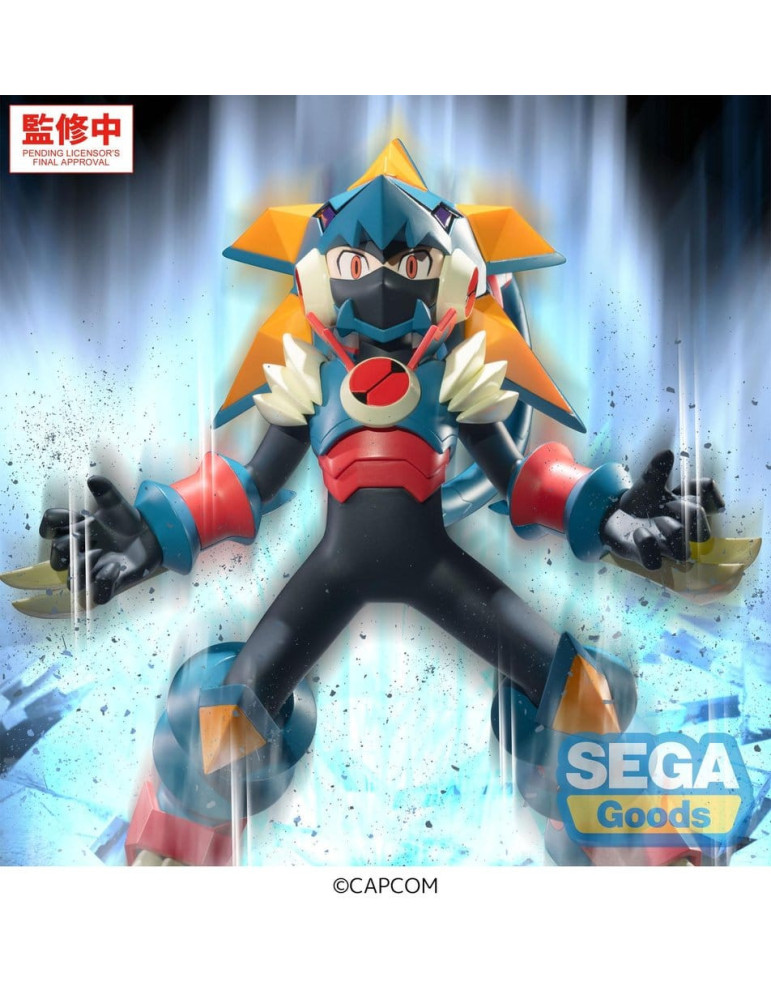 Mega Man Battle Network figurine PVC Luminasta Mega Man Gregar Beast 17 cm Sega