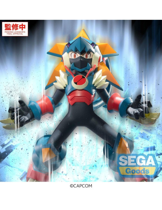 Mega Man Battle Network figurine PVC Luminasta Mega Man Gregar Beast 17 cm Sega