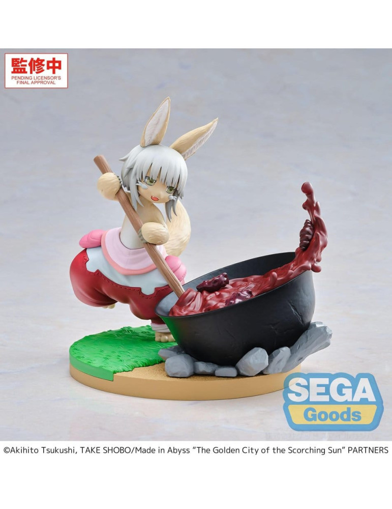 Made in Abyss: The Golden City of the Scorching Sun Luminasta figurine PVC Nanachi ~Dreaming of Mealtime~ 14 cm Sega