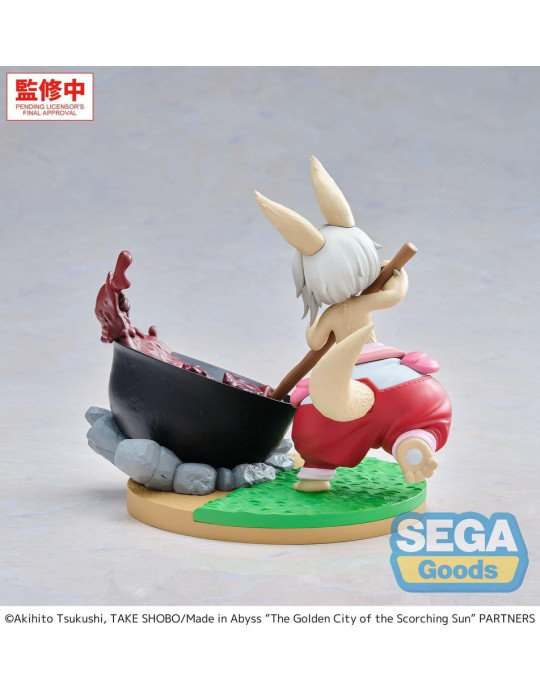 Made in Abyss: The Golden City of the Scorching Sun Luminasta figurine PVC Nanachi ~Dreaming of Mealtime~ 14 cm Sega
