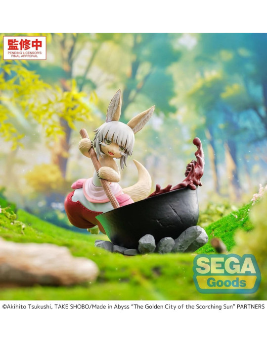 Made in Abyss: The Golden City of the Scorching Sun Luminasta figurine PVC Nanachi ~Dreaming of Mealtime~ 14 cm Sega