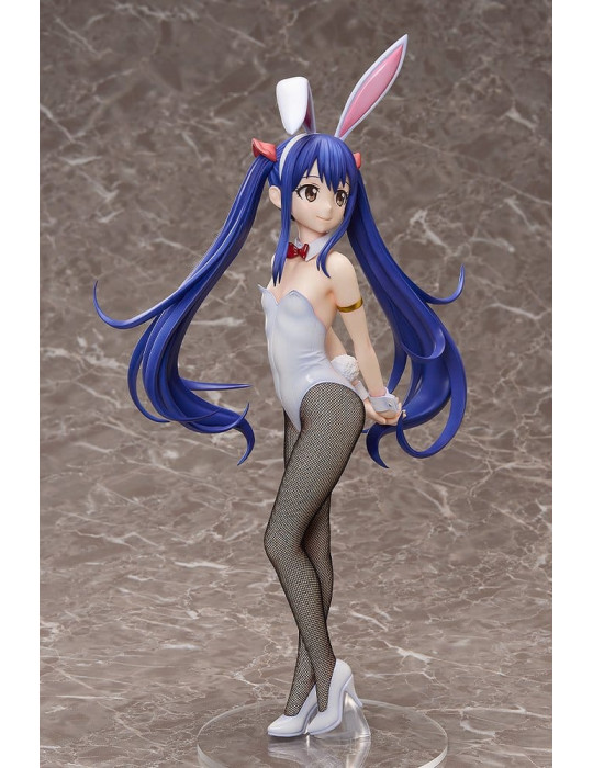 Fairy Tail PVC Figure 1/4 Wendy Marvell: Bunny Ver. 42 cm FREEing
