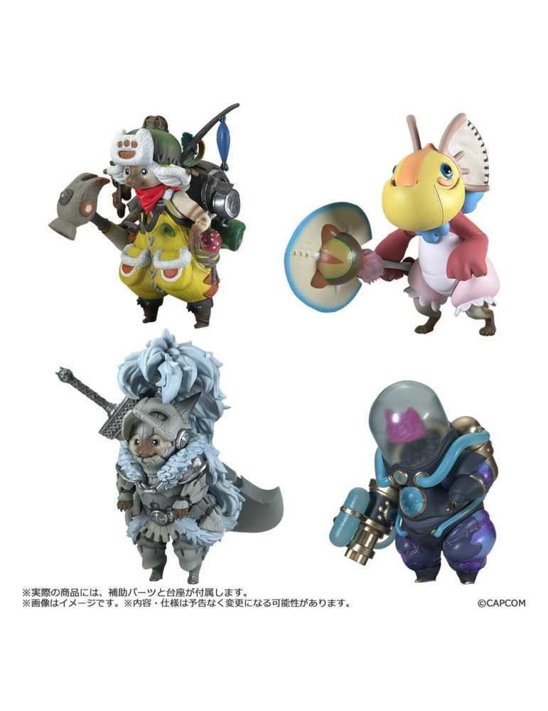 Monster Hunter Standard Model Plus Mini Figure Palico Collection Vol. 1 Blind Box Assortment Capcom