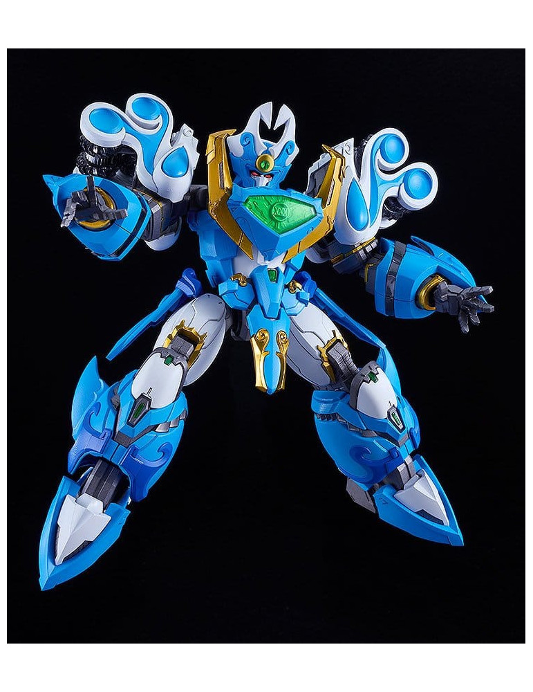 Mado King Granzort Plastic Model Kit Moderoid King's Style Aquabeat Gold Edition 18 cm Good Smile