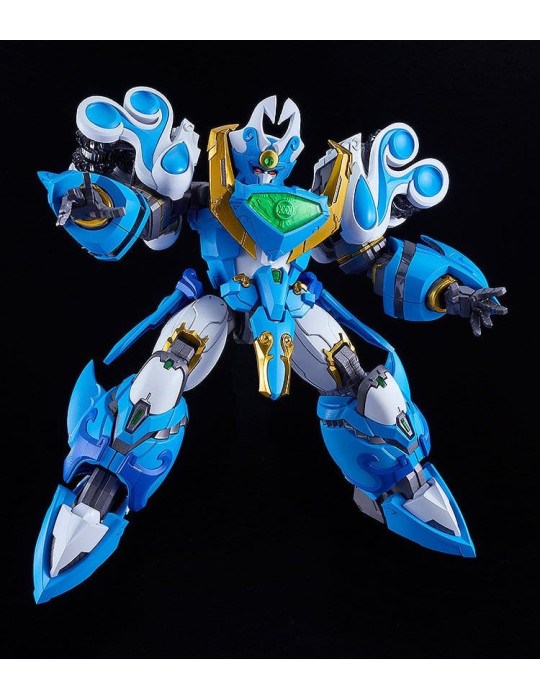 Mado King Granzort Plastic Model Kit Moderoid King's Style Aquabeat Gold Edition 18 cm Good Smile
