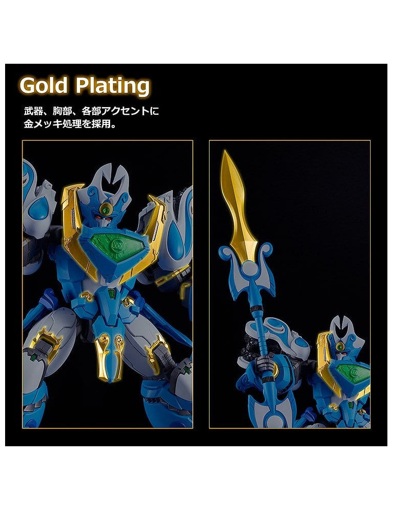 Mado King Granzort Plastic Model Kit Moderoid King's Style Aquabeat Gold Edition 18 cm Good Smile
