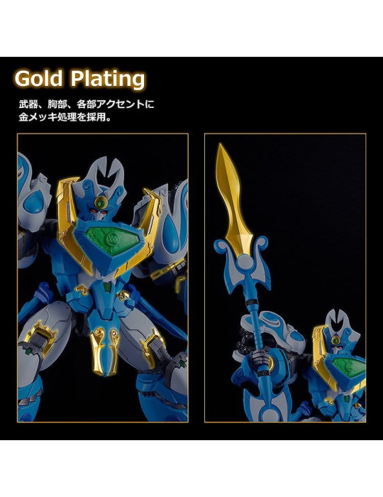 Mado King Granzort Plastic Model Kit Moderoid King's Style Aquabeat Gold Edition 18 cm Good Smile