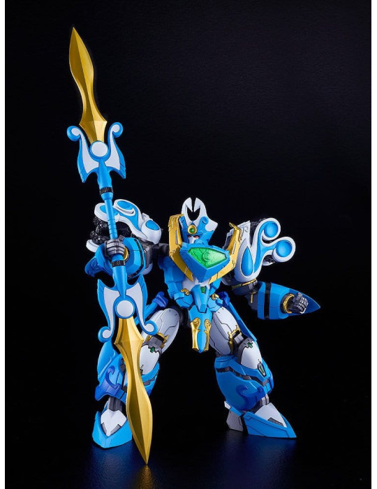 Mado King Granzort Plastic Model Kit Moderoid King's Style Aquabeat Gold Edition 18 cm Good Smile