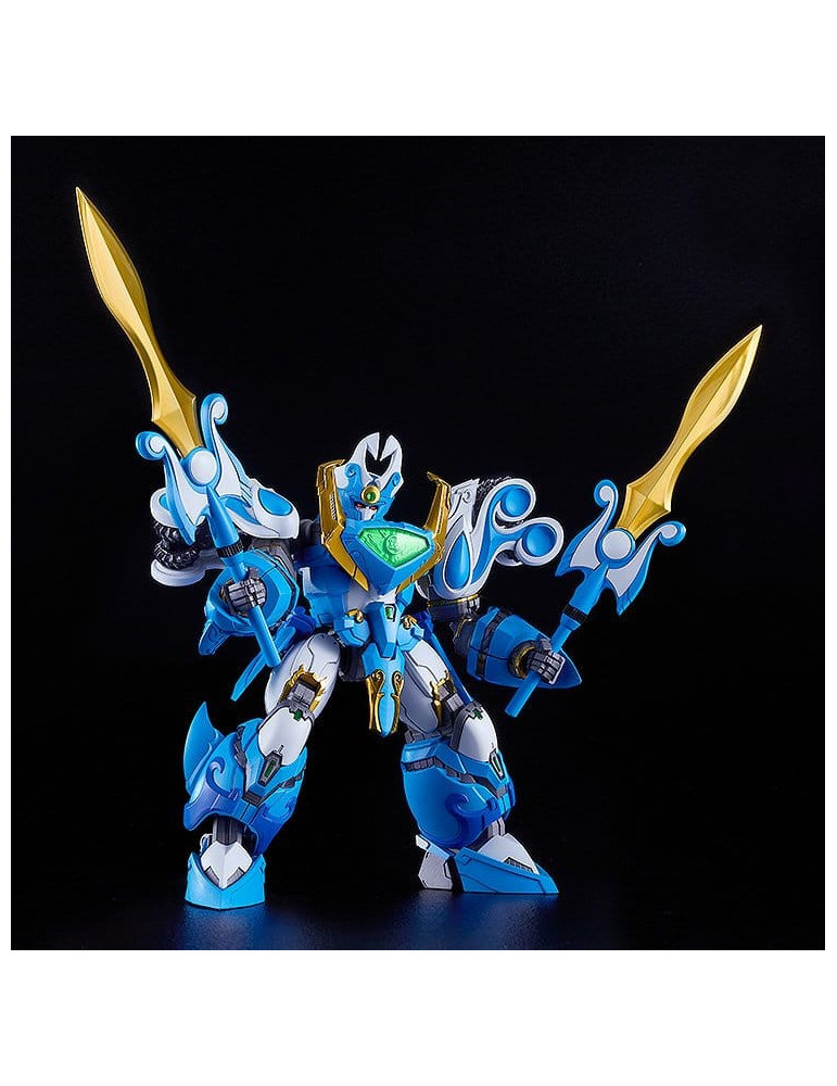 Mado King Granzort Plastic Model Kit Moderoid King's Style Aquabeat Gold Edition 18 cm Good Smile