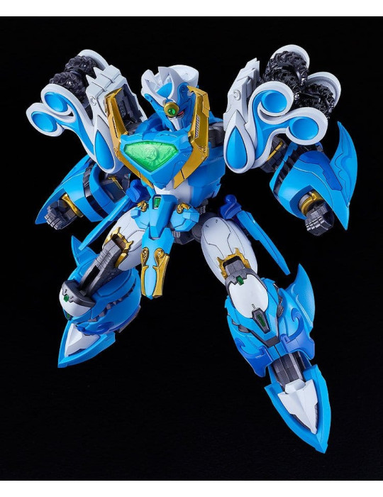 Mado King Granzort Plastic Model Kit Moderoid King's Style Aquabeat Gold Edition 18 cm Good Smile