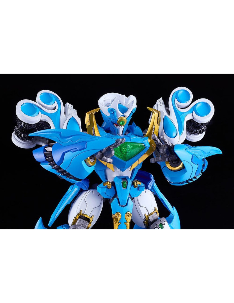 Mado King Granzort Plastic Model Kit Moderoid King's Style Aquabeat Gold Edition 18 cm Good Smile