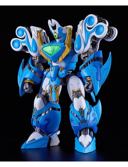 Mado King Granzort Moderoid Plastic Model Kit King's Style Aquabeat Gold Edition 18 cm Good Smile