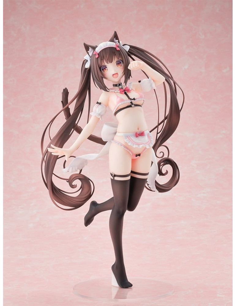 Nekopara figurine PVC 1/5.5 Chocola Micro Bikini Maid -STD Edition- 30 cm Orchid Seed