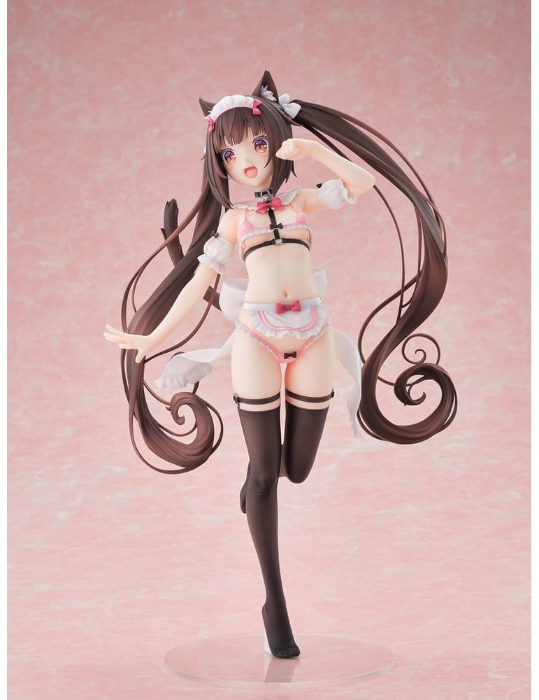 Nekopara figurine PVC 1/5.5 Chocola Micro Bikini Maid -STD Edition- 30 cm Orchid Seed