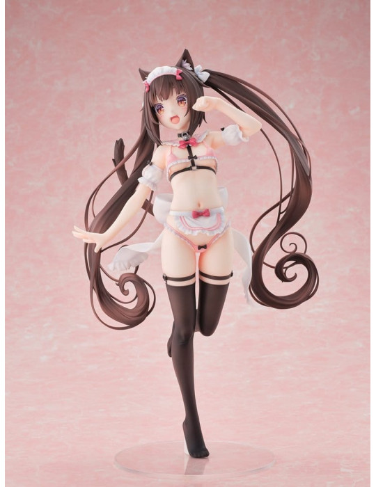 Nekopara figurine PVC 1/5.5 Chocola Micro Bikini Maid -STD Edition- 30 cm Orchid Seed