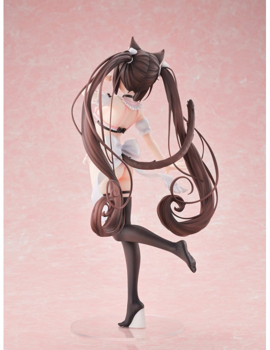 Nekopara figurine PVC 1/5.5 Chocola Micro Bikini Maid -STD Edition- 30 cm Orchid Seed