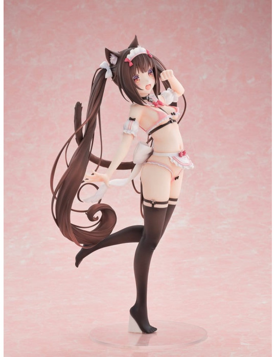Nekopara figurine PVC 1/5.5 Chocola Micro Bikini Maid -STD Edition- 30 cm Orchid Seed