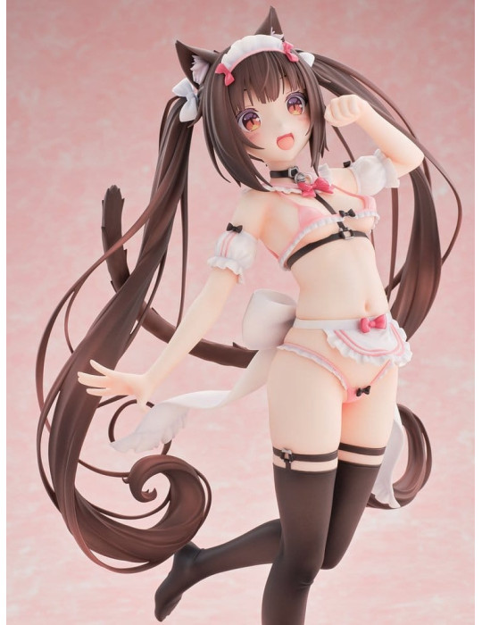 Nekopara figurine PVC 1/5.5 Chocola Micro Bikini Maid -STD Edition- 30 cm Orchid Seed