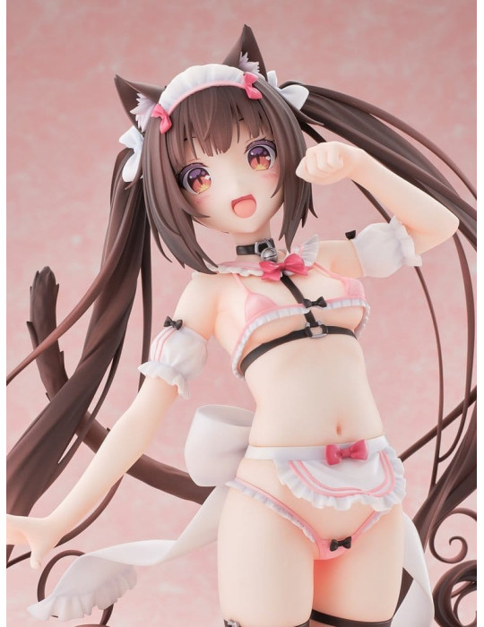 Nekopara figurine PVC 1/5.5 Chocola Micro Bikini Maid -STD Edition- 30 cm Orchid Seed