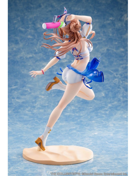 The Idolmaster Gakuen figurine PVC 1/7 Himesaki Rinami Kimi to Semi Blue Ver. 27 cm Neonmax Creative