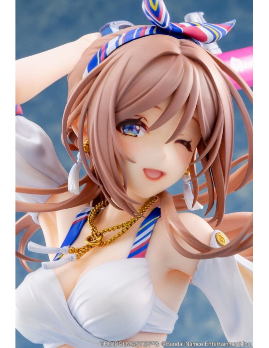 The Idolmaster Gakuen PVC Figure 1/7 Himesaki Rinami Kimi to Semi Blue Ver. 27 cm Neonmax Creative