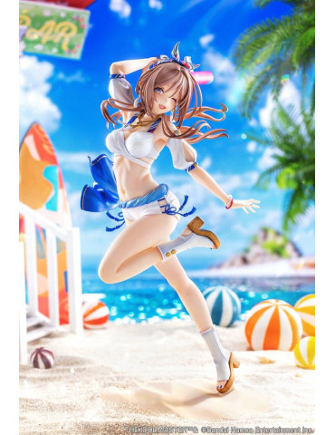 The Idolmaster Gakuen PVC Figure 1/7 Himesaki Rinami Kimi to Semi Blue Ver. With Bonus 27 cm Neonmax Creative