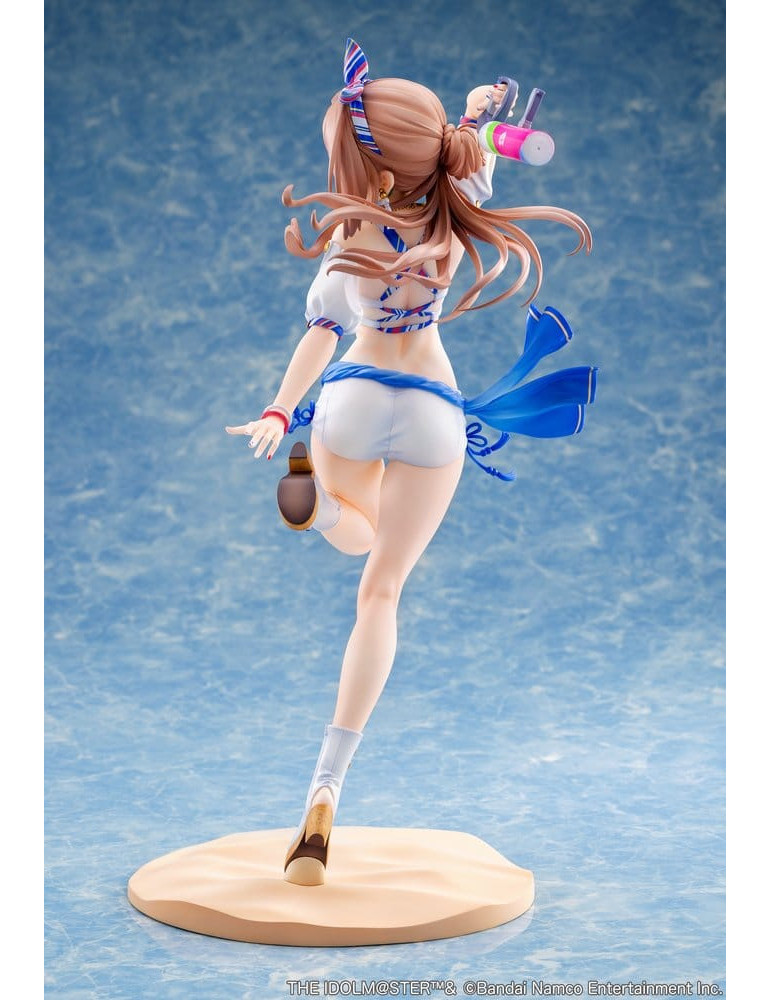 The Idolmaster Gakuen PVC Figure 1/7 Himesaki Rinami Kimi to Semi Blue Ver. With Bonus 27 cm Neonmax Creative