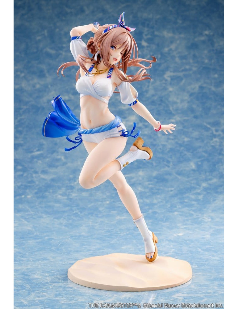 The Idolmaster Gakuen PVC Figure 1/7 Himesaki Rinami Kimi to Semi Blue Ver. With Bonus 27 cm Neonmax Creative