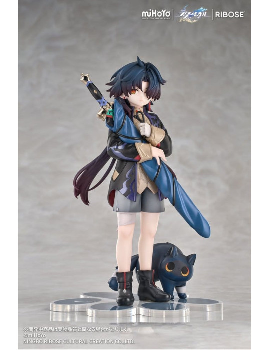 Honkai: Star Rail Rise Up+ Chibi Cat Series Chibi Figure Blade Ver. 19 cm Ribose