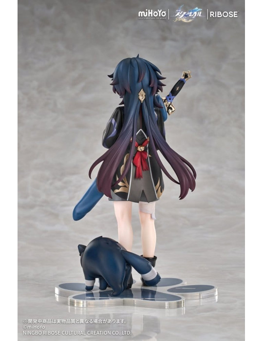 Honkai: Star Rail Rise Up+ Chibi Cat Series Chibi Figure Blade Ver. 19 cm Ribose