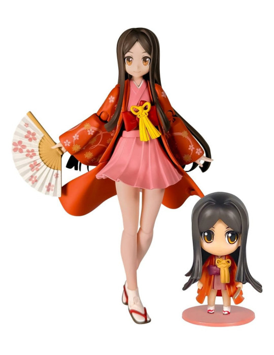 Suwahime Plafia Plastic Model Kit Suwahime (Mini Figure Set) 14 cm Plum