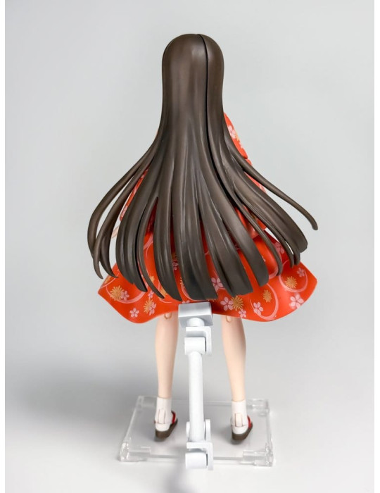 Suwahime Plafia Plastic Model Kit Suwahime (Mini Figure Set) 14 cm Plum