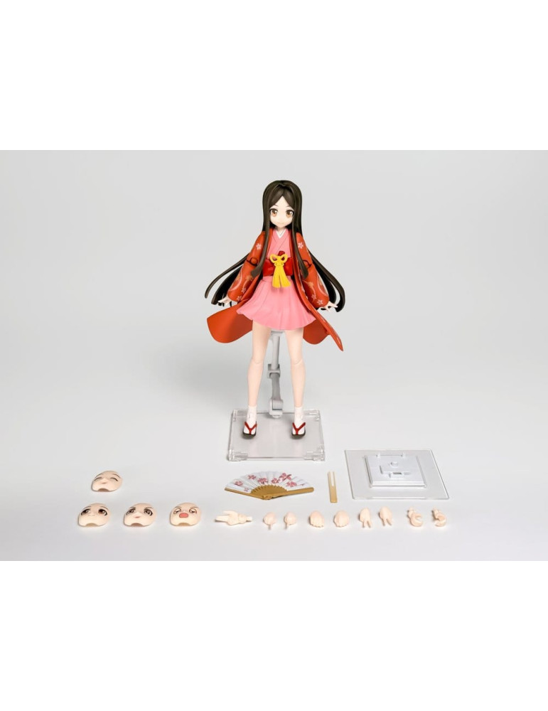 Suwahime Plafia Plastic Model Kit 14 cm Plum