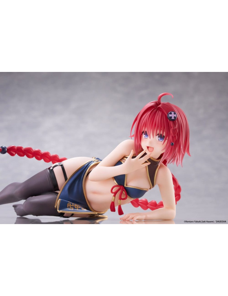 To Love-Ru Darkness Desktop Cute PVC Figure Mea Kurosaki (Chinese Dress Ver.) 13 cm Taito