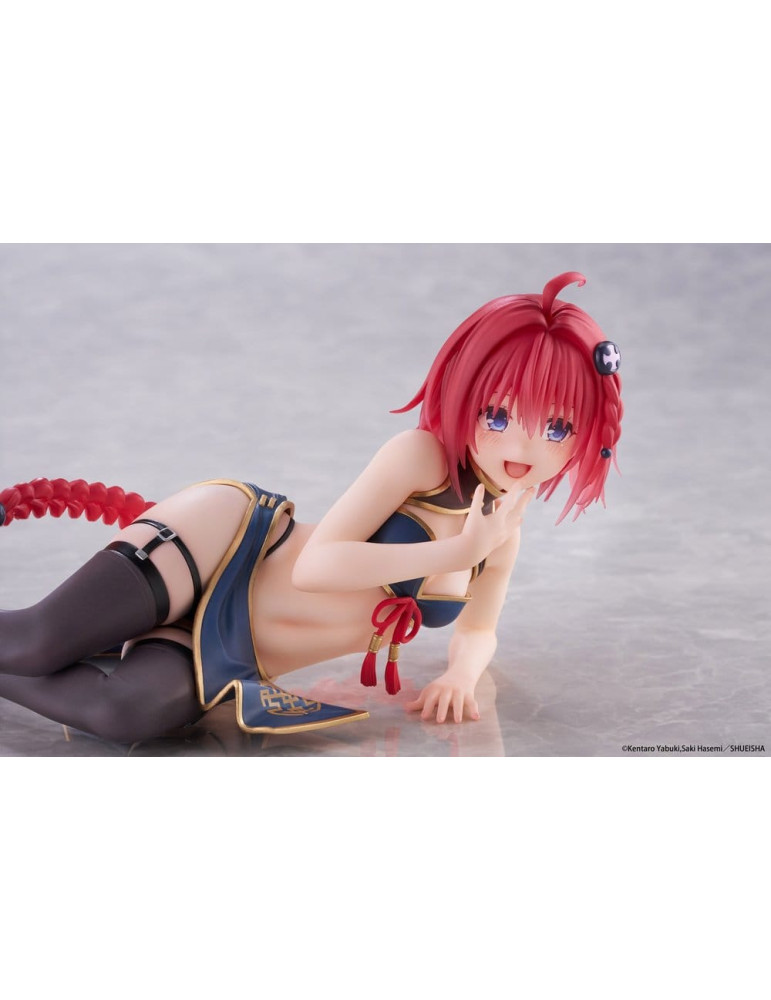 To Love-Ru Darkness Desktop Cute PVC Figure Mea Kurosaki (Chinese Dress Ver.) 13 cm Taito