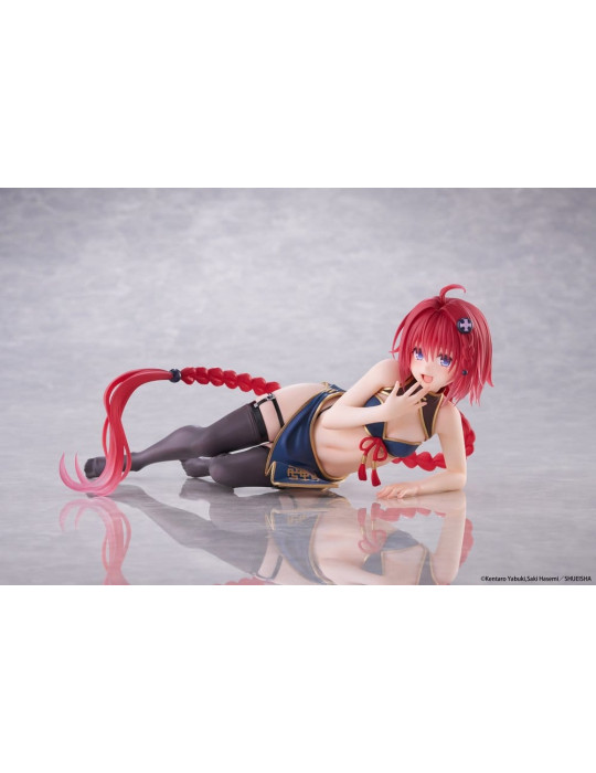 To Love-Ru Darkness Desktop Cute PVC Figure Mea Kurosaki (Chinese Dress Ver.) 13 cm Taito