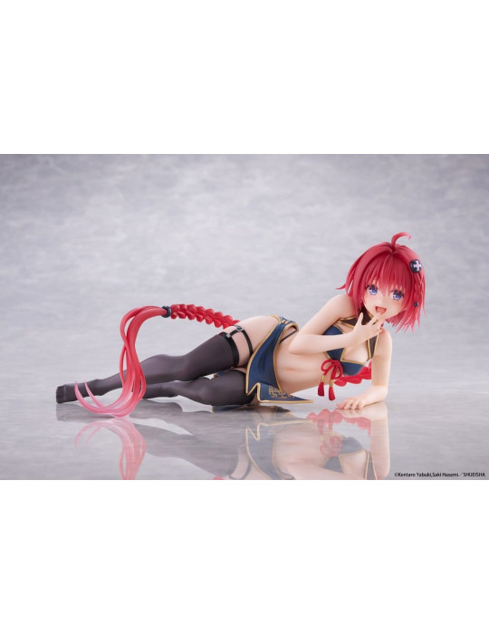 To Love-Ru Darkness Desktop Cute PVC Figure Mea Kurosaki (Chinese Dress Ver.) 13 cm Taito