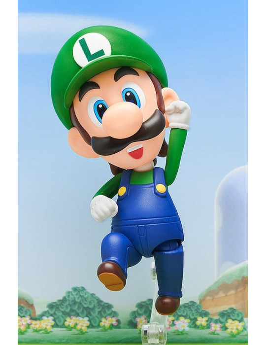 Super Mario Nendoroid Action Figure Luigi 10cm Good Smile