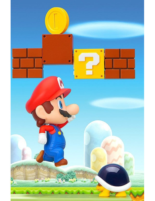 Super Mario Nendoroid Action Figure Mario 10cm Good Smile
