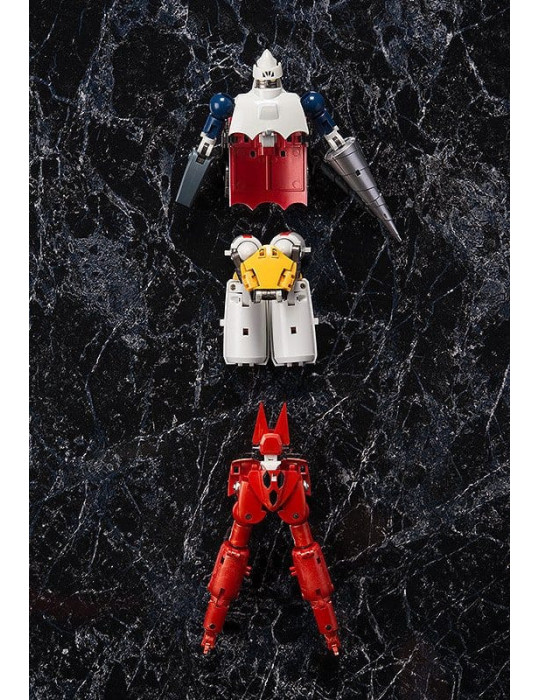 Getter Robo Dynamic Change R Action Figure Set (re-run) FREEing