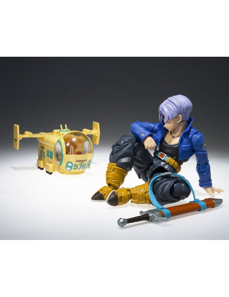 Dragon Ball Z figurine Changearts Hoi-Poi Capsule No. 576 Bulma's Airplane 8 cm Bandai