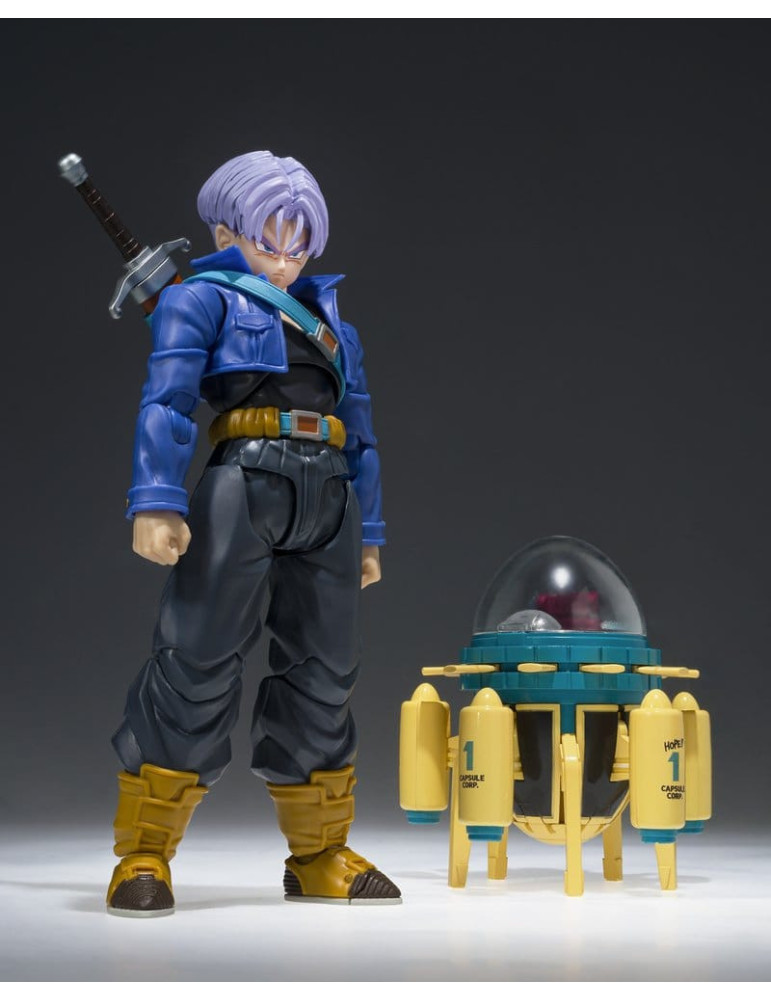 Dragon Ball Z figurine Changearts Hoi-Poi Capsule No. 433 Trunks's Time Machine 8 cm Bandai
